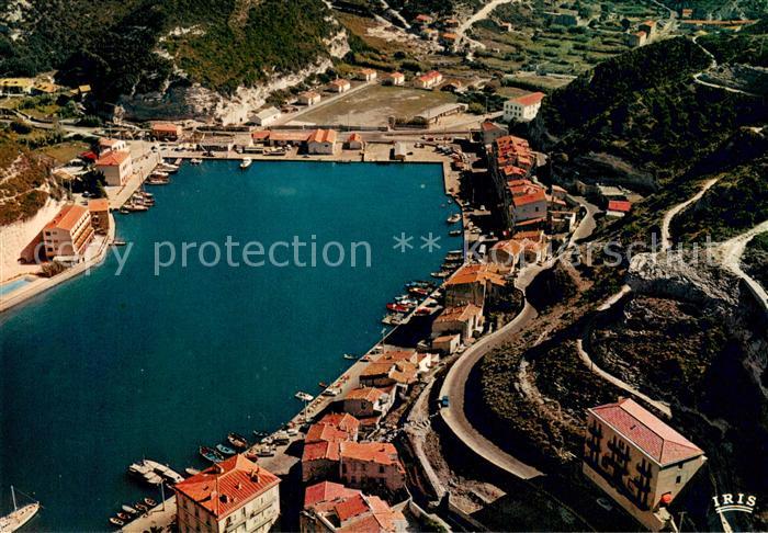 Bonifacio Corse du Sud Vue aérienne de la marine