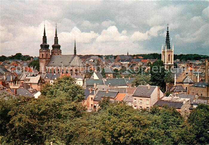 Eupen Stadtpanorama Kirche