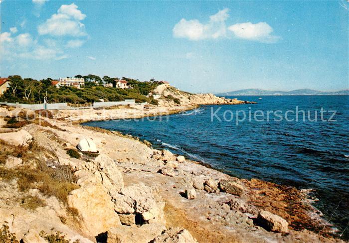 Carry-le-Rouet Pierres de tomber Côte Bleue