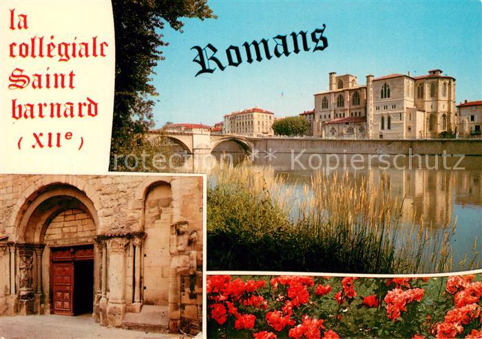 Romans-sur-Isere La Collégiale Saint Barnard