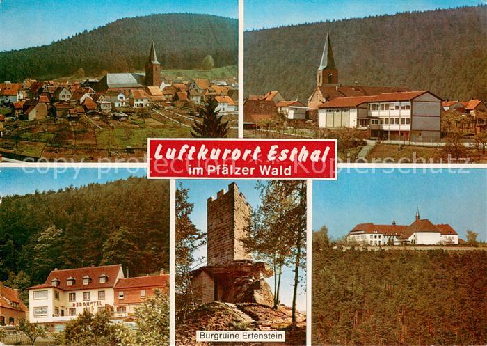 Esthal Luftkurort Pfaelzer Wald Burgruine Erfenstein