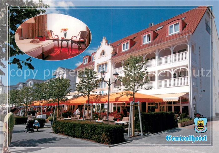 Binz Ruegen Centralhotel Restaurant Terrasse