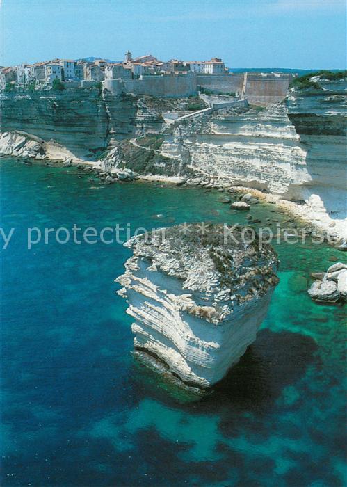 Bonifacio Corse du Sud Le grain de sable vue aérienne