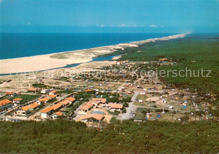 Moliets Plage Vue generale aerienne