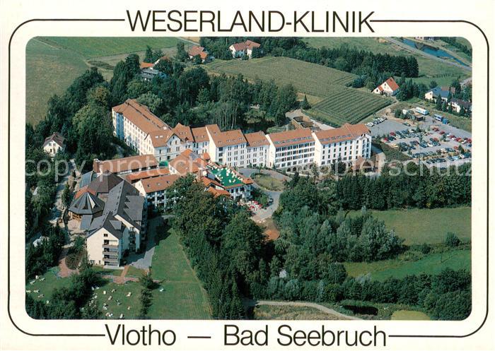 Vlotho Weserland Klinik Bad Seebruch Fliegeraufnahme