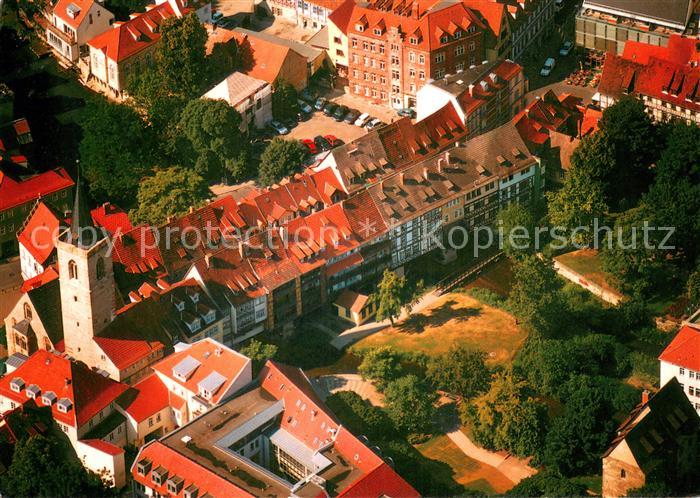 ERFURT  CITY Kraemerbruecke Fliegeraufnahme