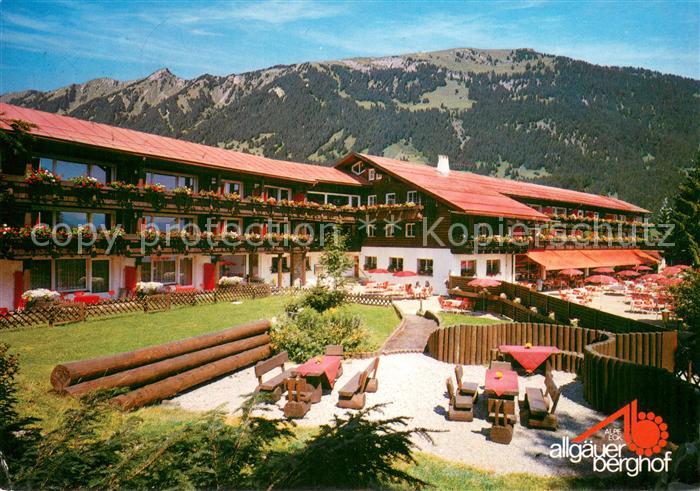 Sonthofen Oberallgaeu Familien und Sporthotel Allgaeuer Berghof