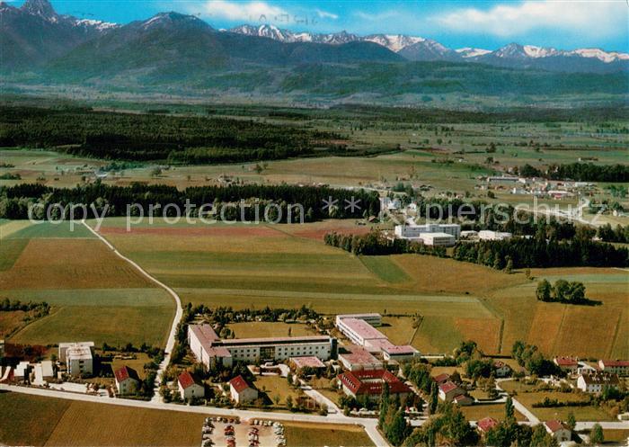 Bad Aibling Kurklinik Wendelstein Fliegeraufnahme