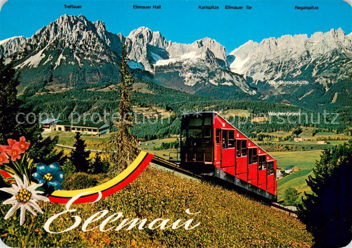 Ellmau Tirol Sport Center am Wilden Kaiser Hartkaiser Standseilbahn