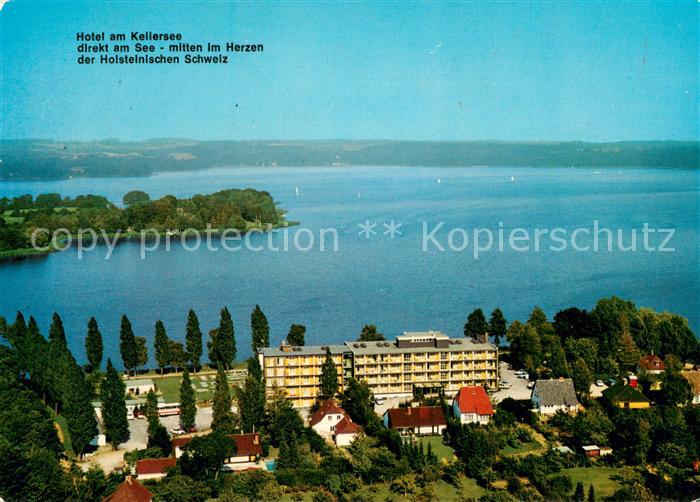 Malente-Gremsmuehlen Hotel am Kellersee Fliegeraufnahme