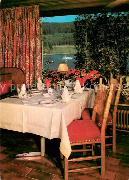 TITISEE Schwarzwald BW Seehotel Wiesler Gaststube