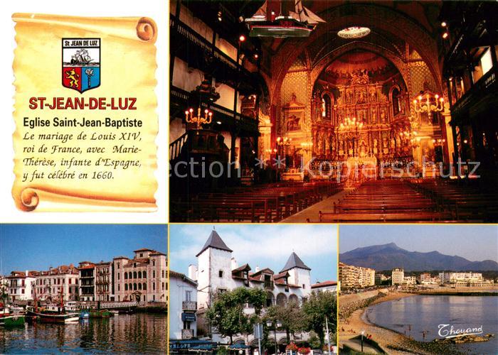 Saint-Jean-de-Luz Eglise Saint Jean Baptiste Le Port La P