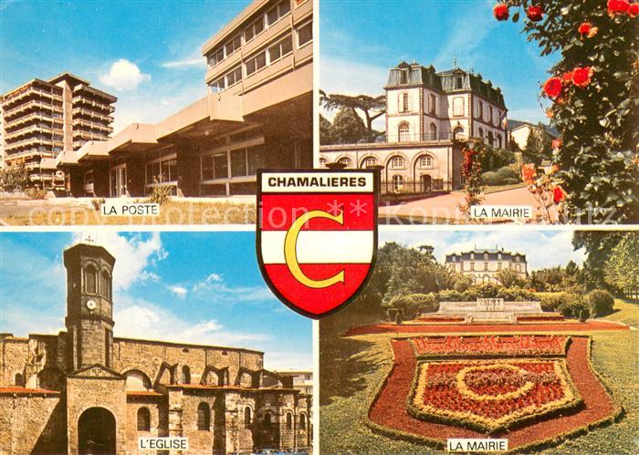 Chamalieres La Poste La Mairie Eglise