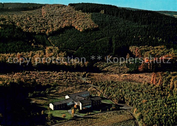 Burbach Siegerland Jugendherberge Fliegeraufnahme