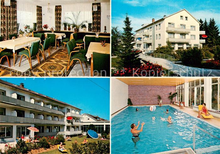 Bad Woerishofen Kurpension Angerhof Gaststube Hallenbad