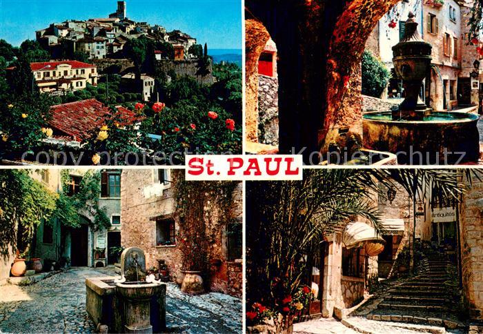Saint-Paul Alpes-Maritimes Cite des peintres et des artistes