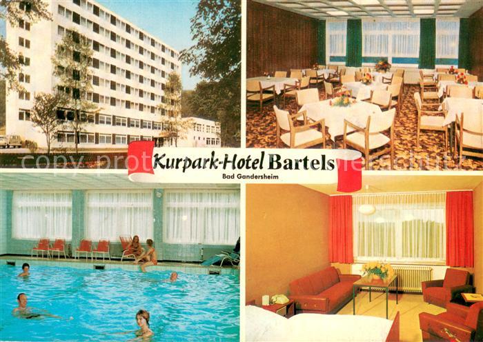 Bad Gandersheim Kurpark Hotel Bartels Speisesaal Hallenbad Zimmer