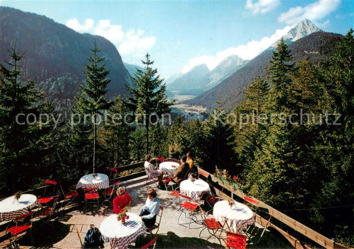 Mittenwald Karwendel Tirol Ederkanzel Terrasse