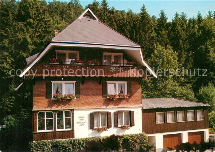 Hinterzarten Breisgau-Hochschwarzwald BW Marie von Marschall Haus Muettergenesun