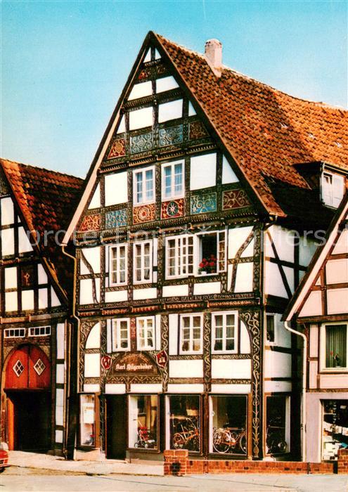 Bad Salzuflen Fachwerkhaeuser am Salzhof Haus Hilgenboeker