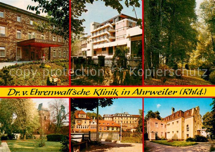Ahrweiler Ahr Dr von Ehrenwallsche Klinik Teilansichten
