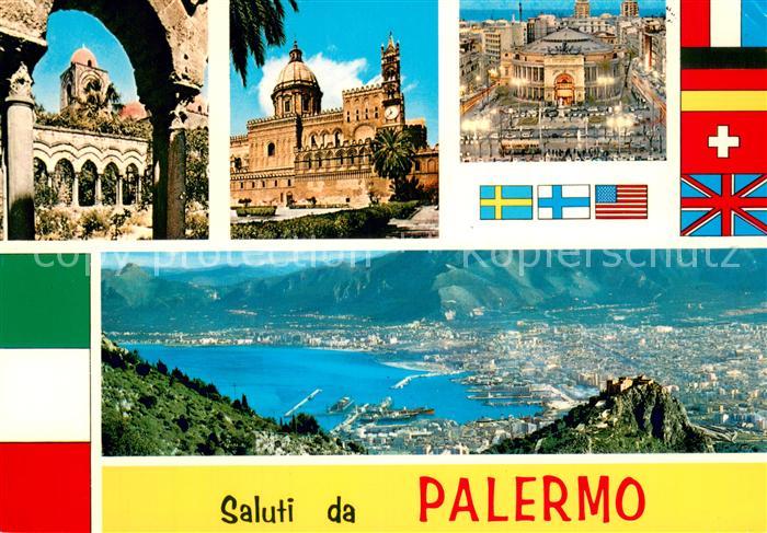 Palermo  Sicilia Teilansichten Panorama
