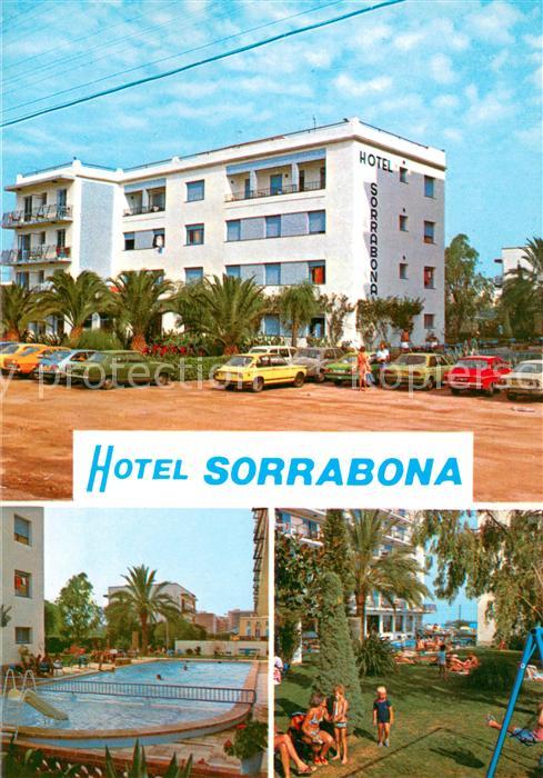 Pineda de Mar Hotel Sorrabona Freibad Park