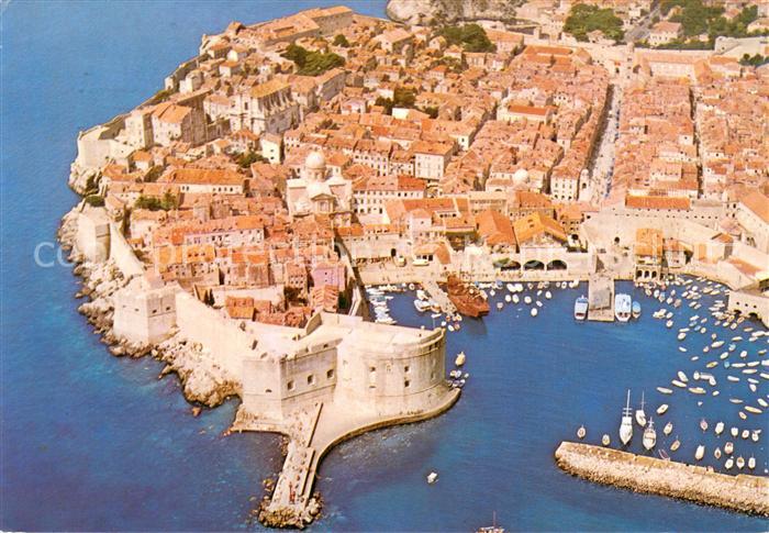 Dubrovnik Ragusa Fliegeraufnahme