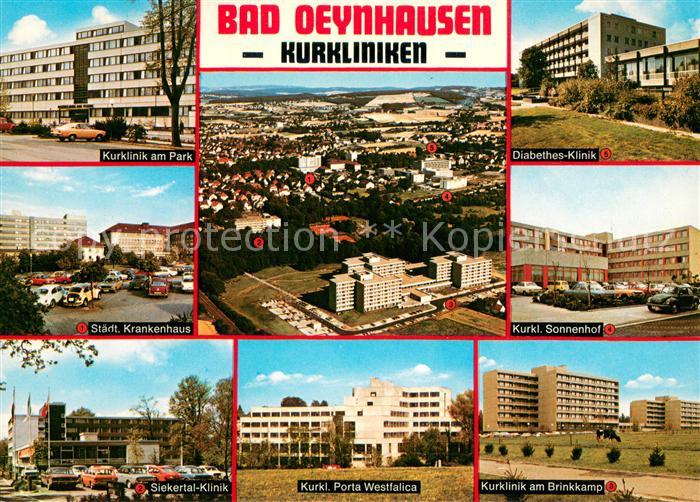 Bad Oeynhausen Kurklinik am Park Diabetes Klinik Staedt Krankenhaus Kurkliniken