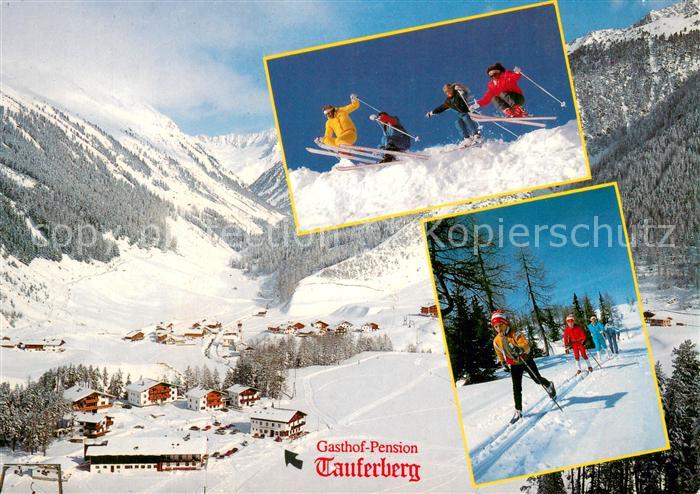 Niederthai Umhausen Tirol Gasthof Pension Tauferberg Skifahrer