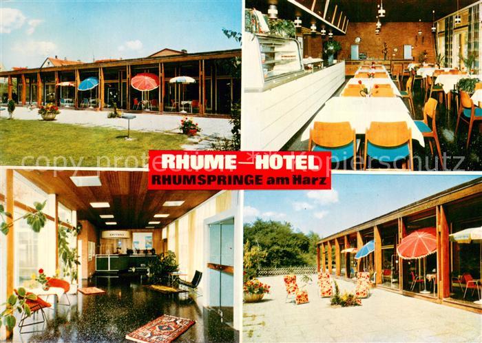 Rhumspringe Rhume Hotel Gastraeume Terrasse