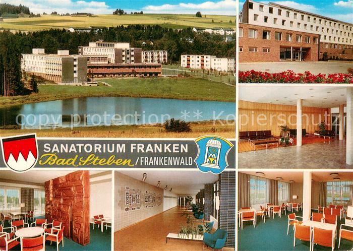 Bad Steben Sanatorium Franken der BVA fuer Angestellte Teilansichten