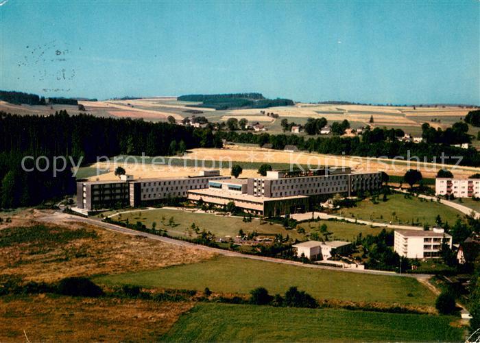 Bad Steben Klinik Franken der BfA Fliegeraufnahme