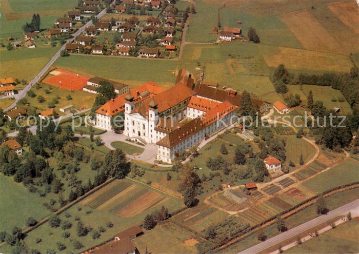 Schlehdorf Kloster der Missions Dominikanerinnen Fliegeraufnahme
