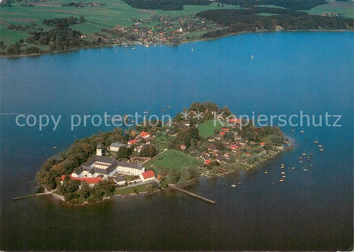Fraueninsel Chiemsee Fliegeraufnahme