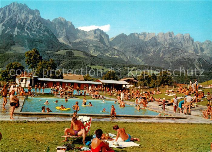 Ellmau Tirol am Wilden Kaiser Schwimmbad