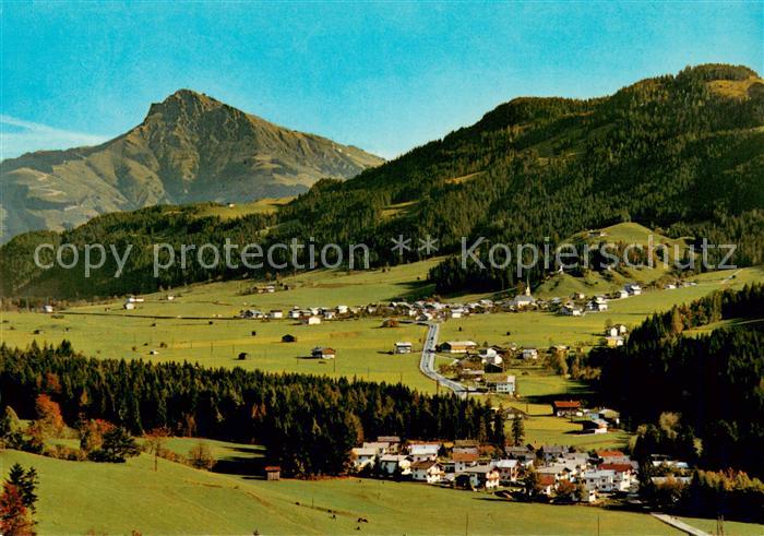 Ellmau Tirol mit Kitzbueheler Horn