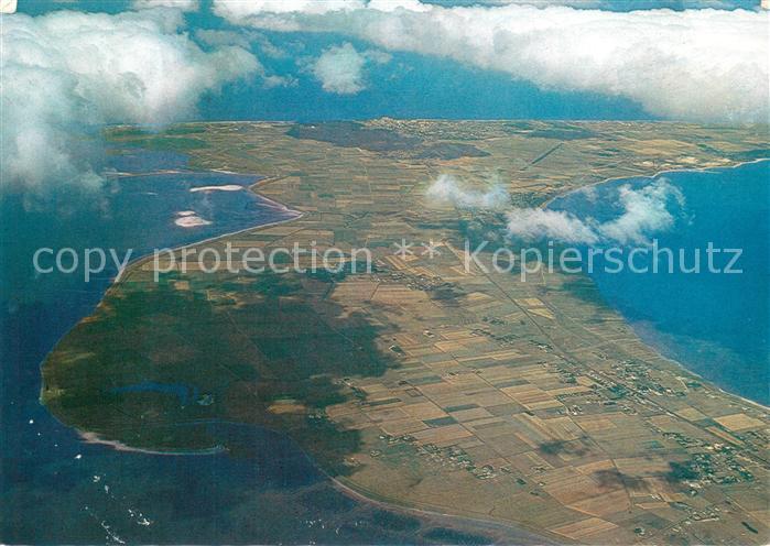 Insel Sylt Fliegeraufnahme mit Morsum Archsum Keitum und Westerland