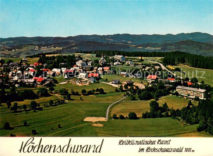Hoechenschwand Schwarzwald BW Fliegeraufnahme