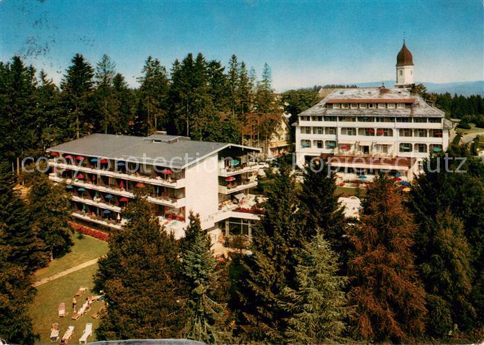 Hoechenschwand Schwarzwald BW Kurhaus Hotel und Sanatorium St Georg Fliegeraufna