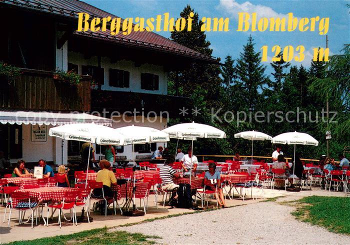 Bad Toelz Berggasthof am Blomberg Terrasse