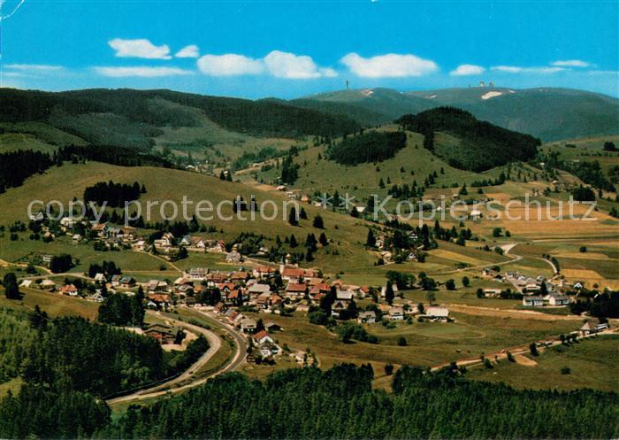 Altglashuetten Fliegeraufnahme mit Feldberg