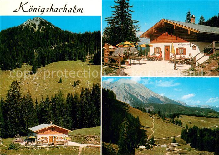 BERCHTESGADEN Bayern Koenigsbachalm Panorama