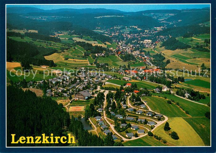 Lenzkirch Hochschwarzwald BW Fliegeraufnahme