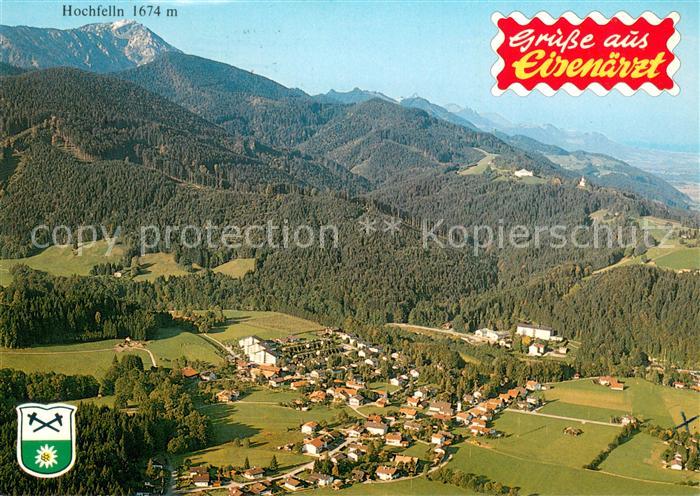 Eisenaerzt Fliegeraufnahme mit Hochfelln