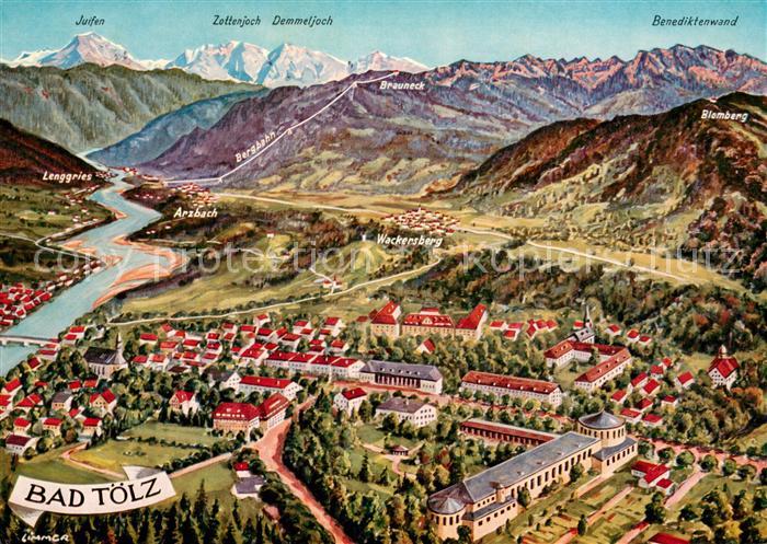 Bad Toelz Fliegeraufnahme