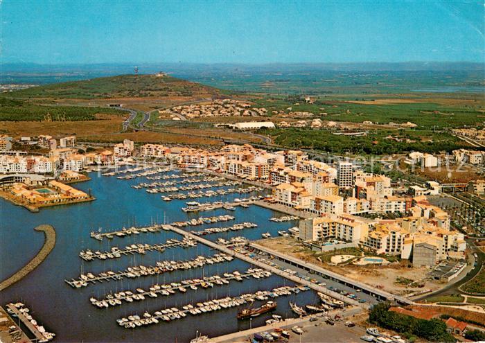 Cap-d Agde Vue aerienne