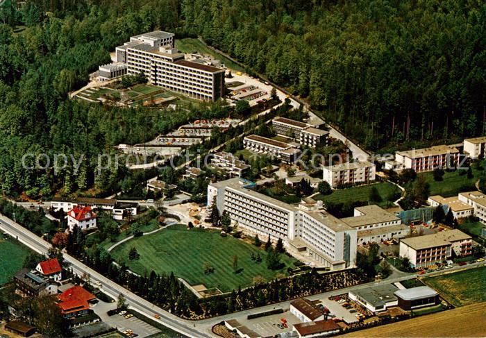 Bad Driburg Fachklinik Rosenberg mit Klinik Berlin Fliegeraufnahme