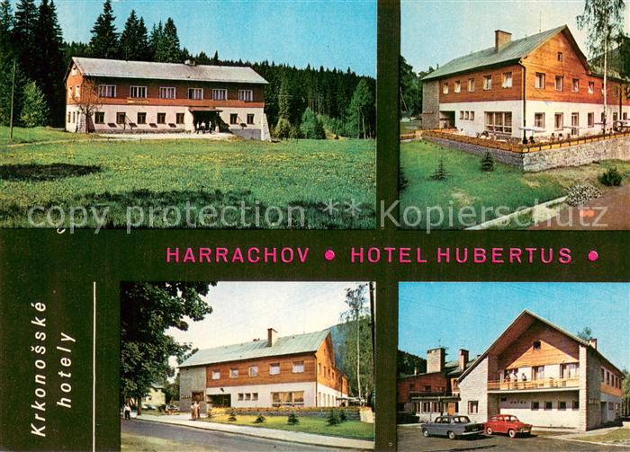 Krkonose Czechia Hotel Hubertus s ubytovnou v Harrachove