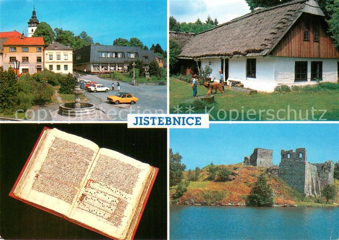 Jistebnice Namesti v Jistebnici Chalupa v Ounzu Justebnicky kancional Zricenina